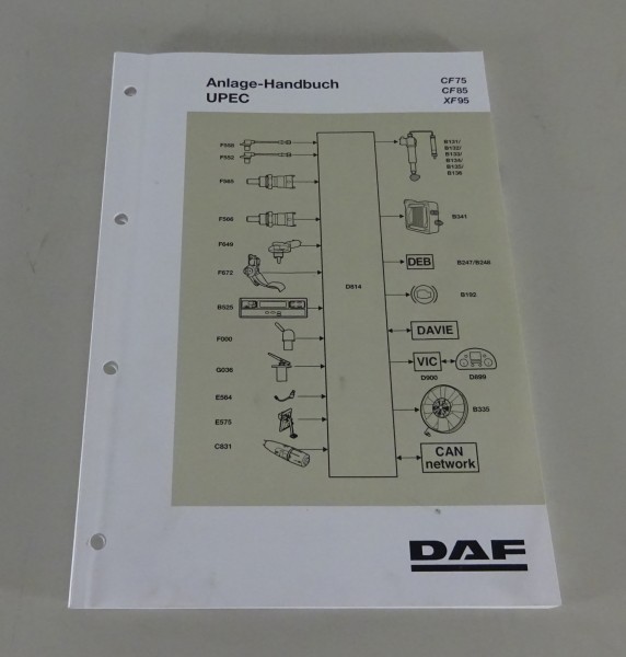 Werkstatthandbuch DAF UPEC für CF75 / CF85 / XF95 Stand 2003