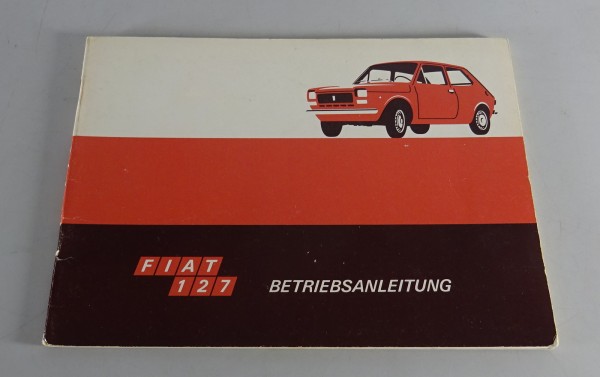 Betriebsanleitung / Handbuch Fiat 127 Stand 08/1971