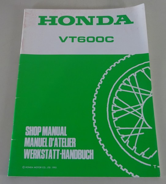 Werkstatthandbuch Ergänzung / Supplement Honda VT 600 C Shadow Stand 1995