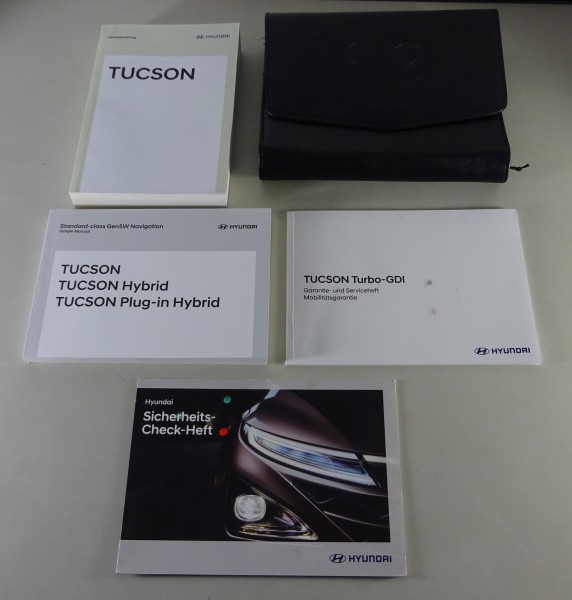 Bordmappe + Betriebsanleitung / Handbuch Hyundai Tucson Typ NX4 Stand 2022