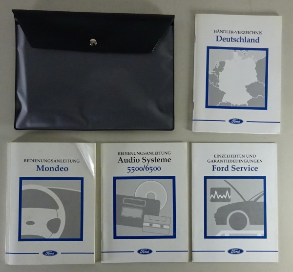 Bordmappe + Betriebsanleitung / Handbuch Ford Mondeo von 05/1999