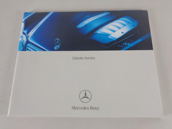 Scheckheft Mercedes Benz E-Klasse W211 / CLS C219 auf Italienisch 06/2004