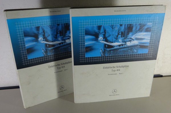 Werkstatthandbuch Elektrik Schaltpläne Mercedes-Benz Vaneo W414 | Stand 03/2002