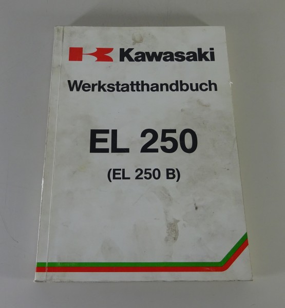 Werkstatthandbuch / Reparaturhandbuch Kawasaki EL 250 / B Eliminator von 11/1988