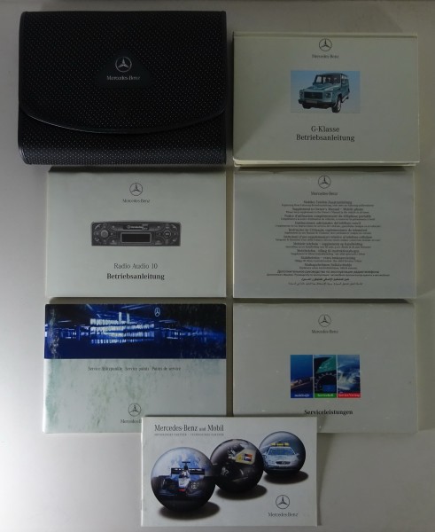 Bordmappe + Betriebsanleitung Mercedes-Benz G-Klasse / G-Modell W463 von 05/2000