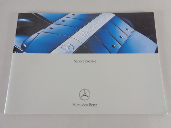 Scheckheft Mercedes Benz R171 SLK 200 Kompressor & 350 von 05/2003 Englisch