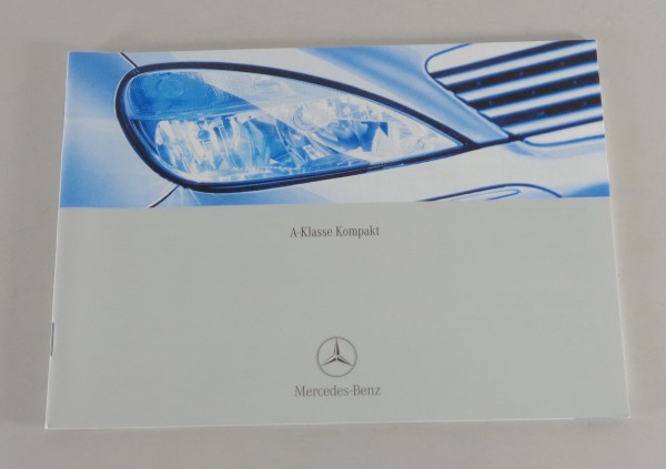Kurz-Betriebsanleitung Mercedes Benz A-Klasse W168 von 11/2001