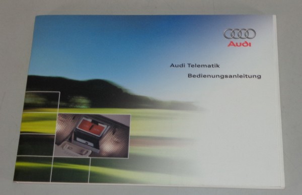 Betriebsanleitung / Handbuch Audi A6 / A8 Telematik von 08/2000