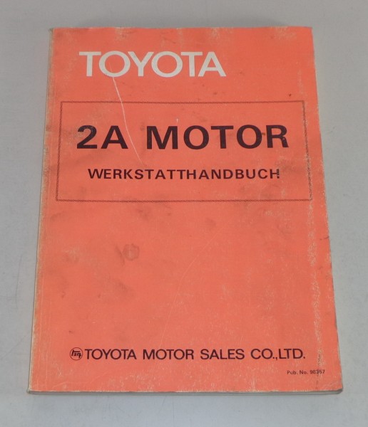 Werkstatthandbuch Toyota Motor 2A für den Tercel von 1979