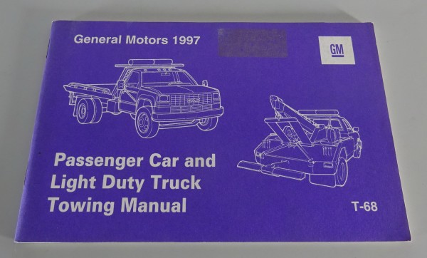 Handbuch General Motors Abschleppanleitung Buick, Chevrolet, Cadillac, etc. 1997