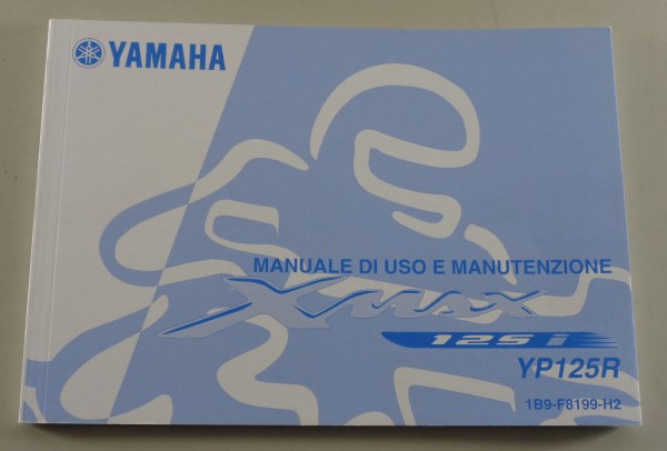 Uso e Manutenzione Yamaha XMAX 125i Typ YP125R from 11/2007