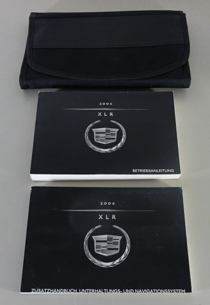 Bordmappe + Betriebsanleitung / Handbuch Cadillac XLR Stand 2006