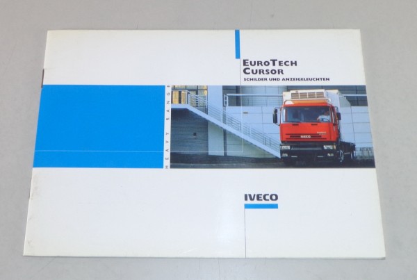 Handbuch Iveco EuroTech / Cursor für Schilder + Anzeigeleuchten Stand 05/1998