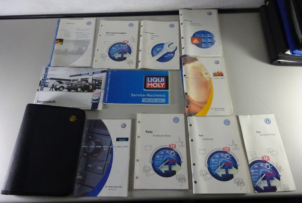 Bordmappe + Betriebsanleitung / Hamdbuch VW Polo 6N2 Stand 10/2000