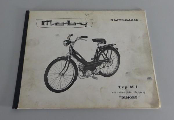 Teilekatalog / Ersatzteilliste Motobecane Moby Typ M1 mit „Dimoby“ Stand 02/1971