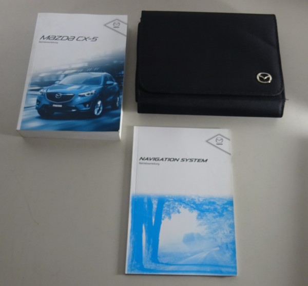 Bordmappe mit Betriebsanleitung / Handbuch Mazda CX-5 / SUV / Typ KE von 2013