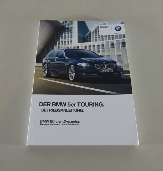 Betriebsanleitung original BMW 5er Touring F11 von 02/2013