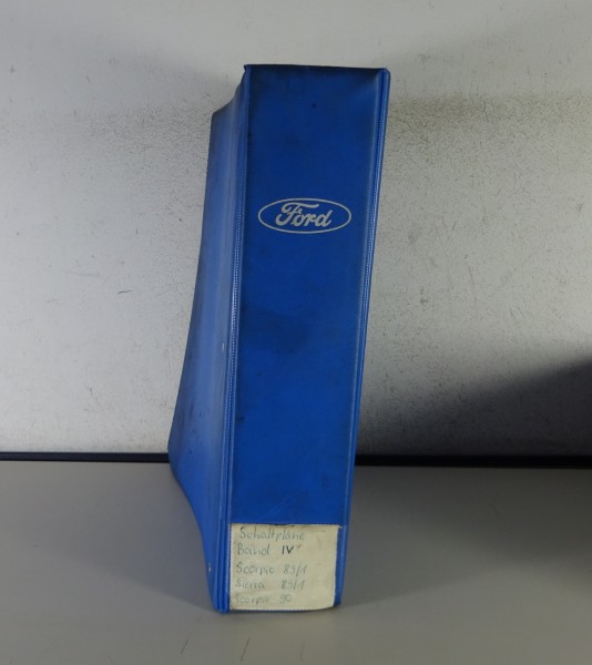 Werkstatthandbuch Elektrik Schaltpläne Ford Scorpio 89/I /90 + Sierra 89 /I 1992