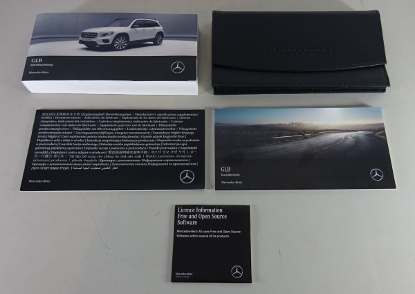 Bordmappe + Betriebsanleitung Mercedes-Benz GLB Typ X247 Stand 08/2019