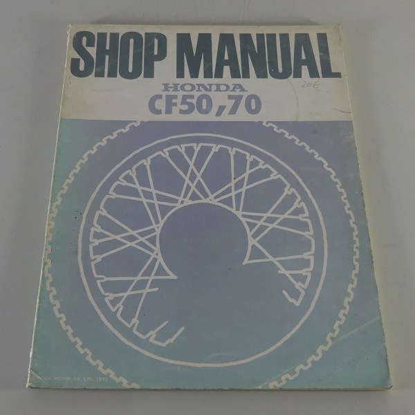 Workshop Manual / Service Manual Honda CF 50 / CF 70