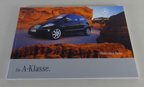 Prospekt Mercedes-Benz A-Klasse W 169 A 150-200 Turbo / 160 - 200 CDI v. 12/2007