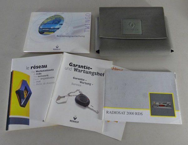 Bordmappe + Betriebsanleitung Renault Twingo 1. Generation von 01/2000