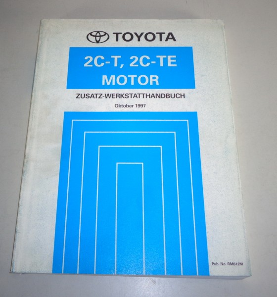 Werkstatthandbuch Toyota Motor 1C-T / 2C-TE für Avensis CT220 von 10/1997
