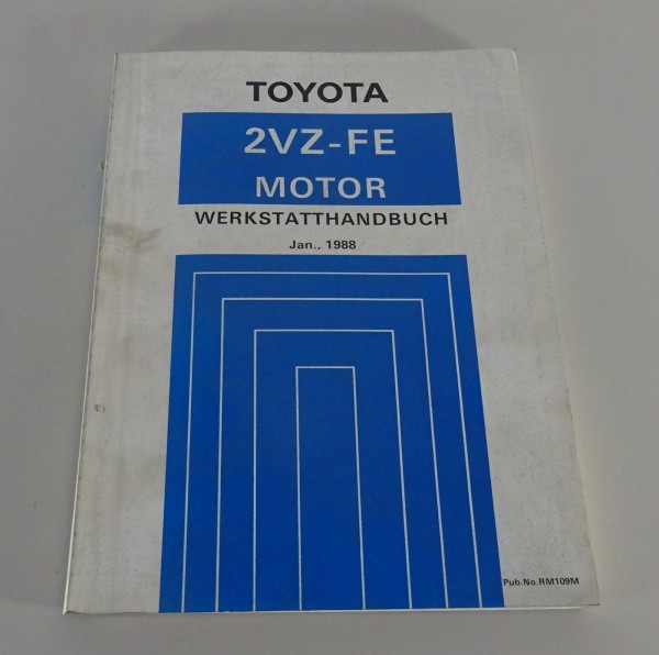 Werkstatthandbuch Toyota Motor 2VZ-FE für Camry Stand 01/1988