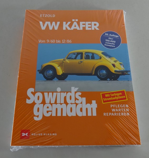 Reparaturanleitung So wird's gemacht VW Käfer 1200 1300 1500 1302 1303 9/60-12/86