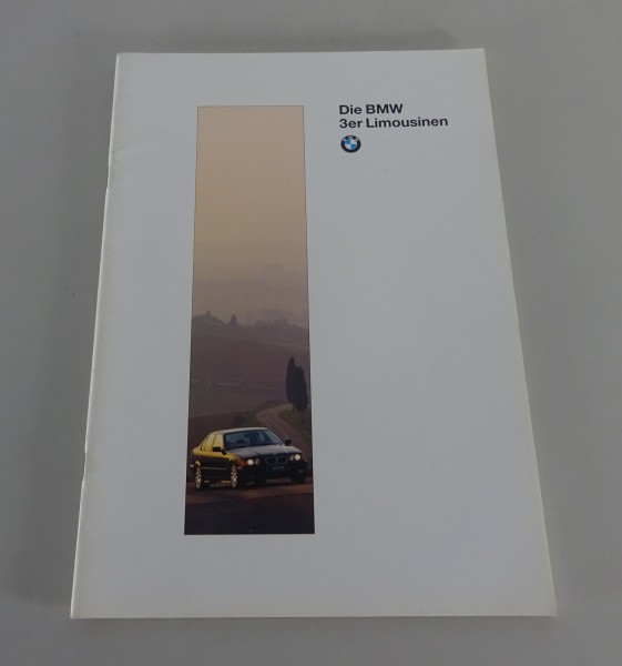 Prospekt BMW 3er E36 316i / 318i / 320i / 328i / 318tds / 325td / 325tds von '95