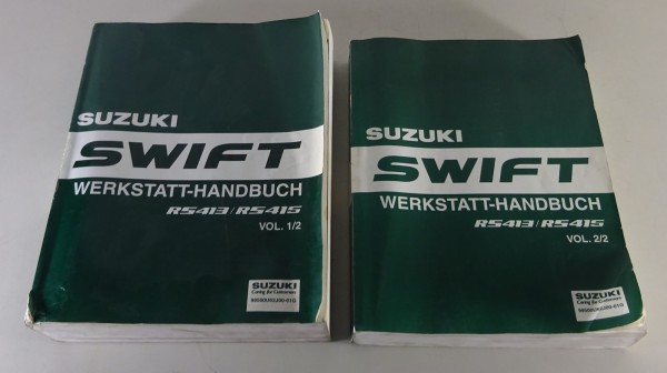 Werkstatthandbuch Suzuki Swift RS 413 / RS 415 Typ MZ / EZ Baujahre 2005 - 2010