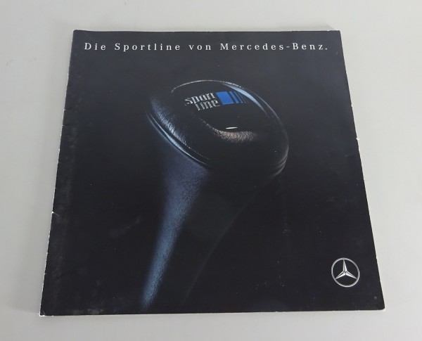 Prospekt / Broschüre Mercedes-Benz Sportline in W124 + W201 Stand 01/1991