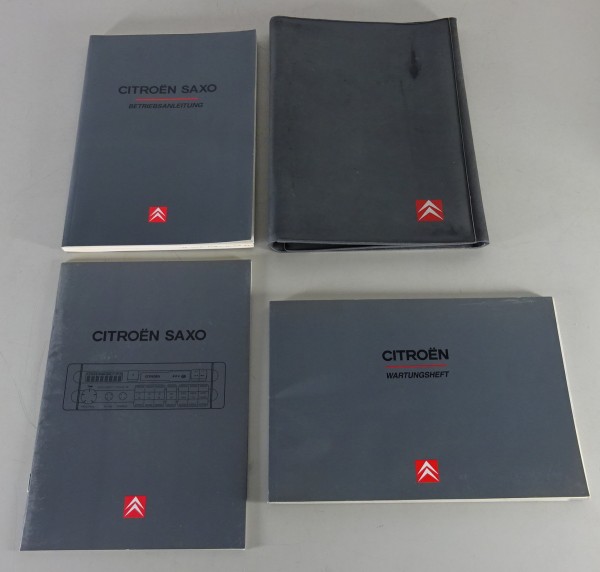 Bordmappe mit Betriebsanleitung Citroen Saxo Ausgabe 10/1997