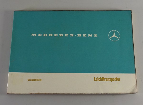 Betriebsanleitung Mercedes-Benz Harburger Transporter L 206/306 D Stand 01/1973