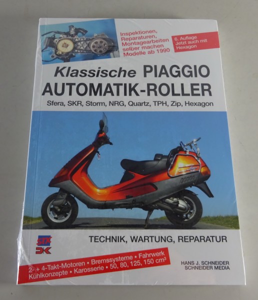 Reparaturanleitung Piaggio Sfera SKR Storm NRG Quartz ZIP TPH ab 1990