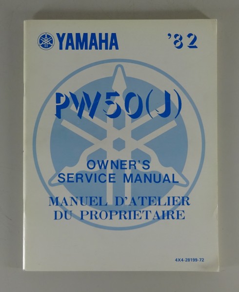 Owner´s Service Manual / Yamaha PW 50 (J) Stand 05/1981