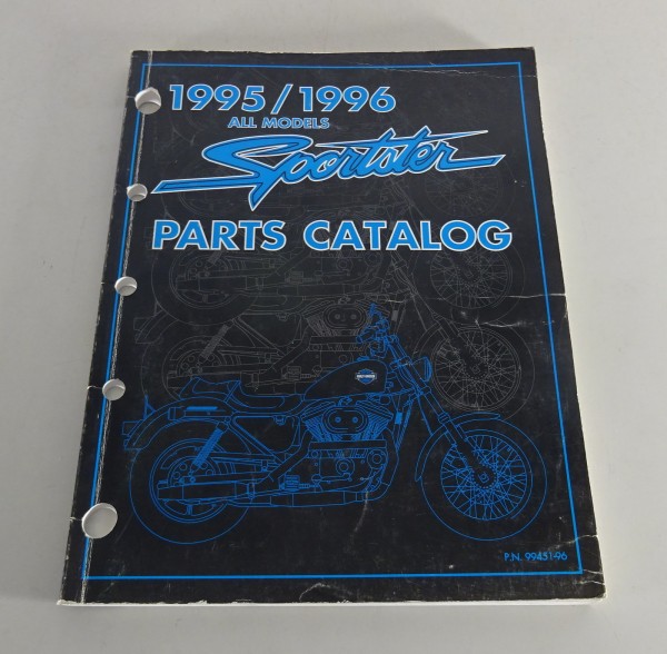 Parts catalog Harley Davidson Sportster Models 1995/96 from 08/1995