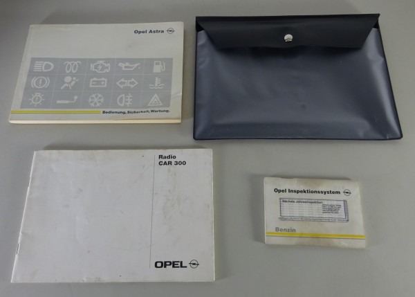Bordmappe + Betriebsanleitung / Handbuch Opel Astra F von 05/1996