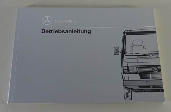 Betriebsanleitung Mercedes Benz Bremer Transporter T1 208 D - 410 Stand 07/1991