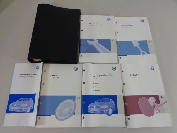 Owner's Manual / Handbook + Wallet VW Passat B6 Type 3C printed 03/2005