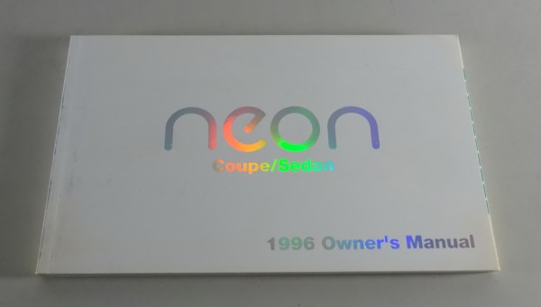 Owner´s Manual / Handbook Chrysler Neon Coupe / Sedan Stand 1996