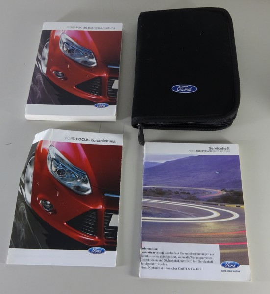Bordmappe + Betriebsanleitung / Handbuch Ford Focus 3. Generation Stand 01/2013