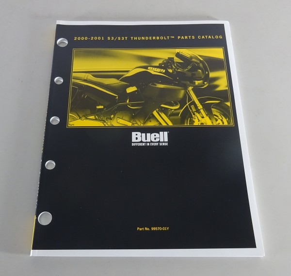 Parts catalog Buell Thunderbolt S3 / S3T Model 2000 / 2001 from 11/2000