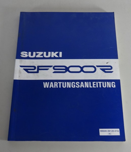 Werkstatthandbuch / Wartungsanleitung Suzuki RF 900 R Stand 02/1994