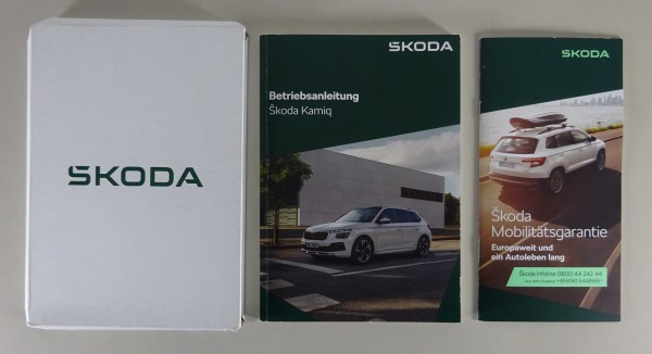 Bordmappe + Betriebsanleitung / Handbuch Skoda Kamiq SUV Stand 01/2024