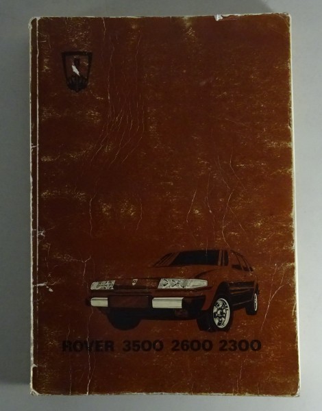 Workshop Manual / Werkstatthandbuch Rover SD1 2300 / 2600 / 3500 V8 von 1980