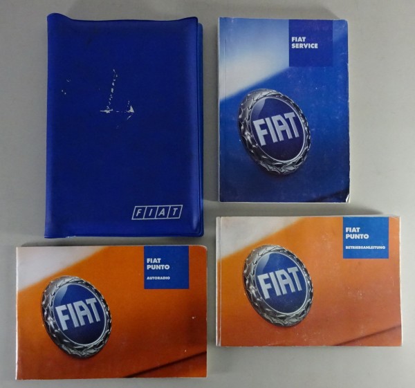 Bordmappe + Betriebsanleitung / Handbuch Fiat Punto Typ 188 Stand 09/2005