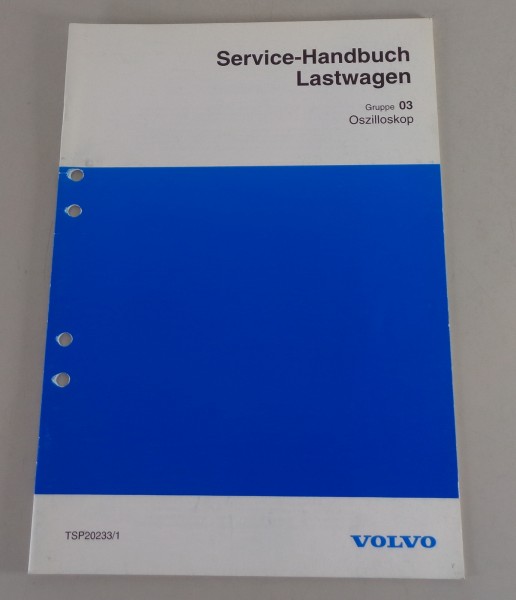 Werkstatthandbuch Volvo LKW Oszilloskop von 1996