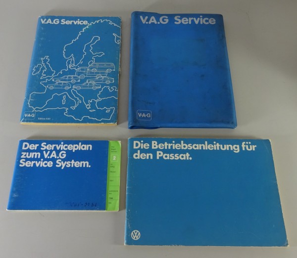 Bordmappe + Betriebsanleitung / Handbuch VW Passat B2 Typ 32b Stand 06/1982