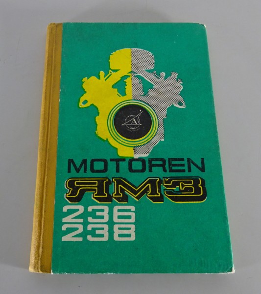 Betriebsanleitung / Handbuch JaMZ-Motoren 236 V6/238 V8 für KrAZ Stand ca.1970er